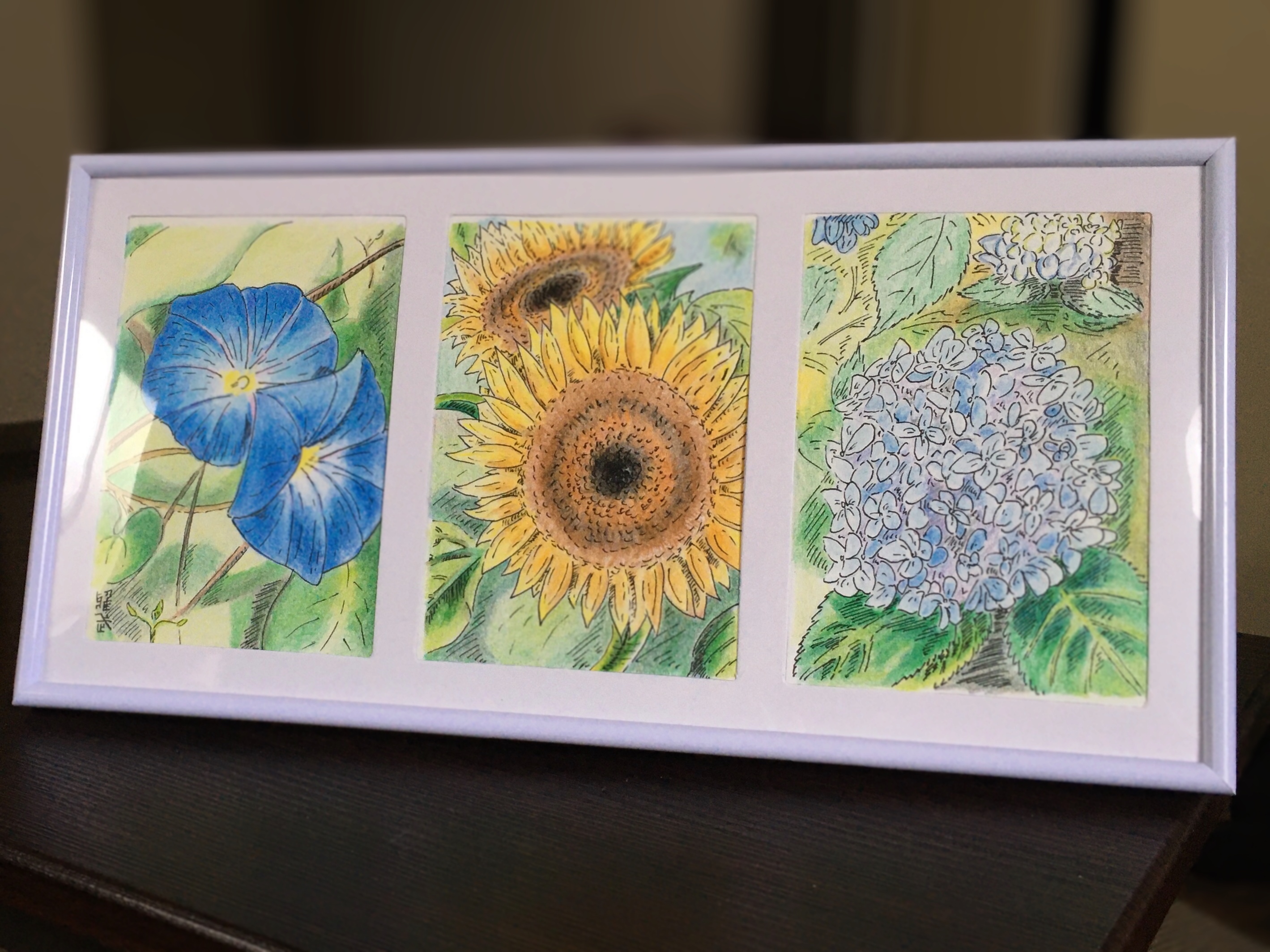 Traditional Artwork - Summer Flowers 1